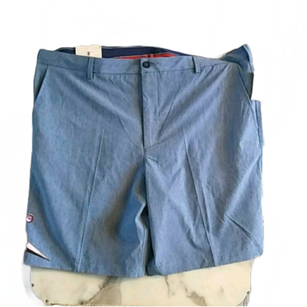 MEN'S BLUE IZOD ADVANTAGE PREFORMANCE SHORTS NWT